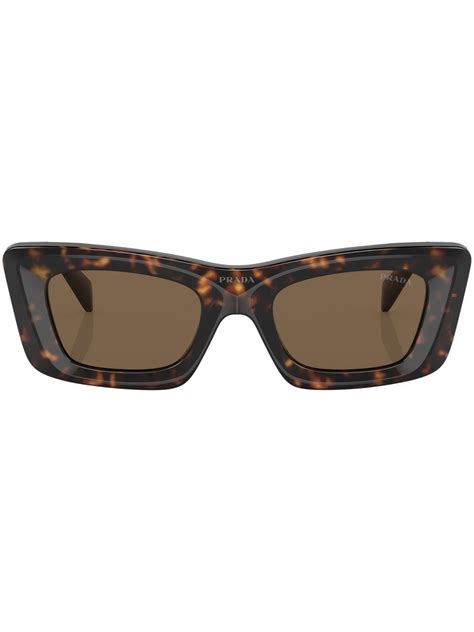 tortoise shell sunglasses prada